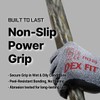 DEX FIT Nitrile Work Gloves FN330, 3 Pairs, 3D-Comfort Stretchy