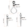 sourcing map 3pcs Spring Outside Inside Caliper Divider 6" Stainless