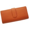 MOMO AN-469 Women's Accordion Wallet Long Card Wallet, orange