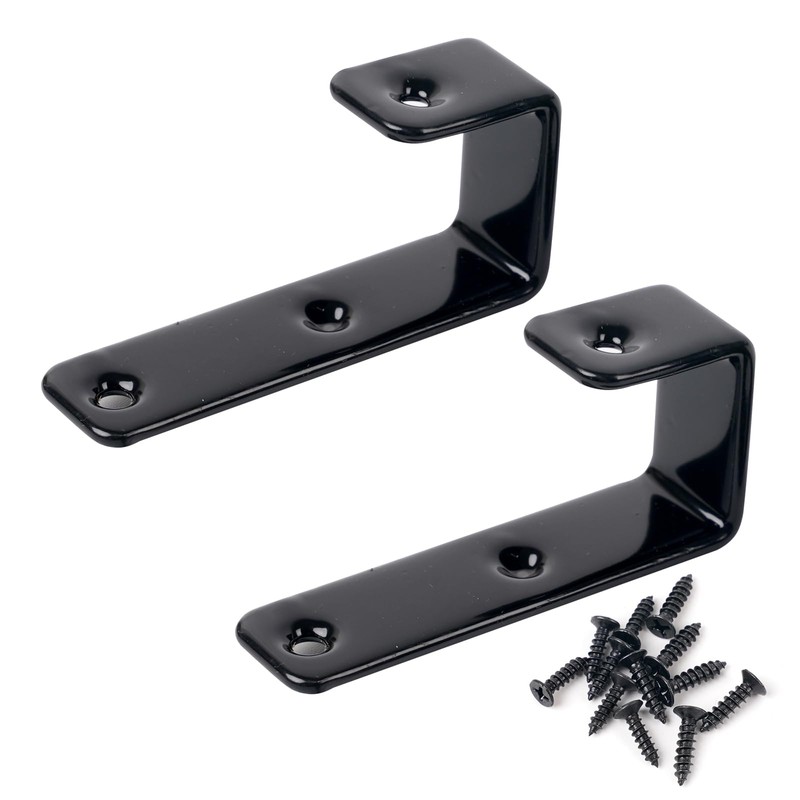 MDPLY 8 Pack Bunk Bed Ladder Hooks, Inside Width 1"