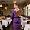 EcoVision Server Books for Waitress,Leather Waiter Book with Zipper Pocket,