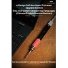 TOOLSAVING Soldering Iron Kit TS21,Max 100W Soldering-Iron Gun with Adjustable