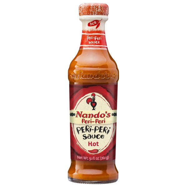 Nando's Peri-Peri Sauce, Hot, 9.1 oz