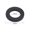 12pcs Rubber Washers, Sealing Rings Hose Rubber Faucet Connector Washers