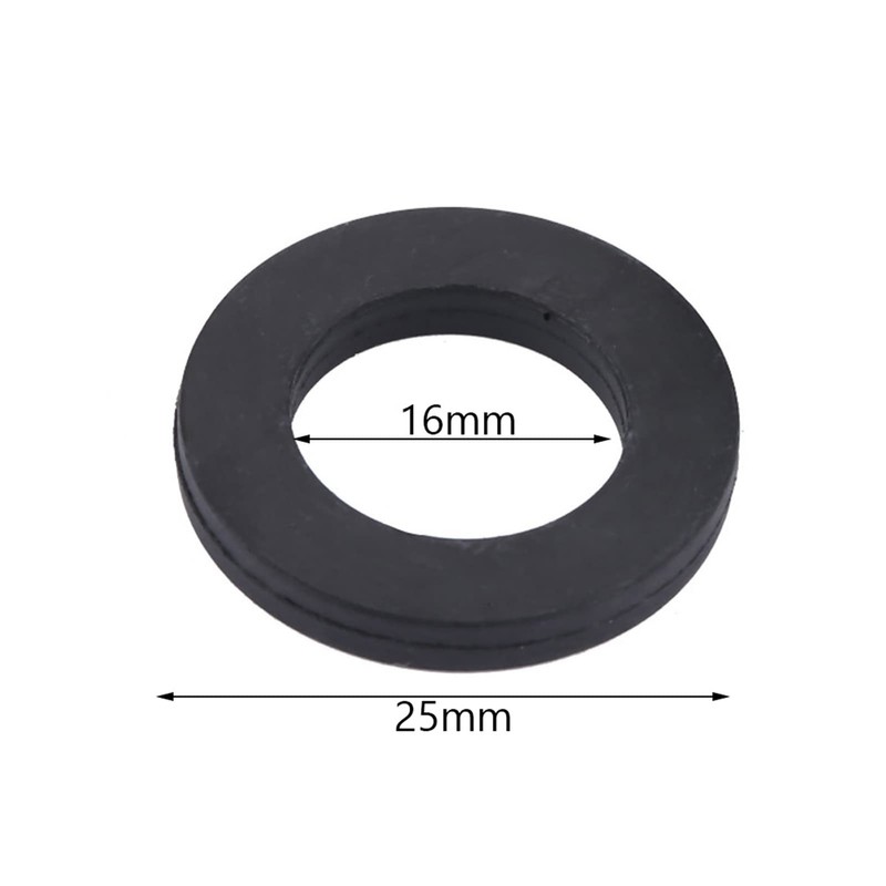 12pcs Rubber Washers, Sealing Rings Hose Rubber Faucet Connector Washers
