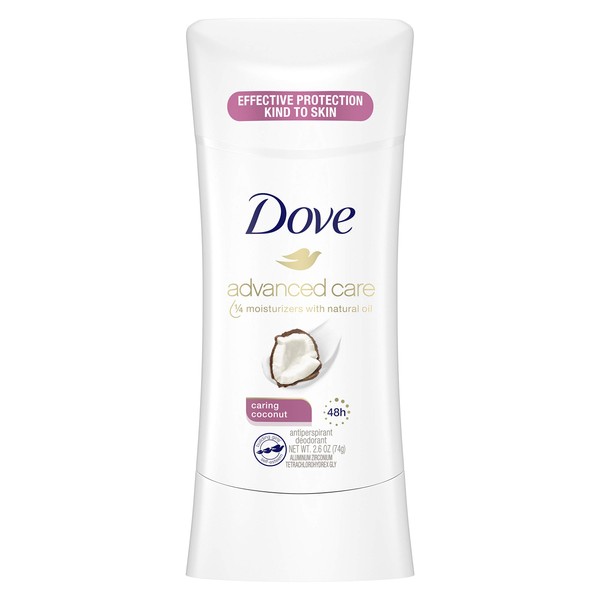 Dove Deodorant 2.6 Ounce Adv Care Anti-Perspirant Coconut (76ml)