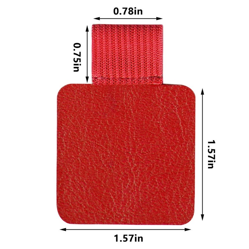 SLSON 12 Pack Notebook Pen Loop Holder Self-Adhesive Pen Holder