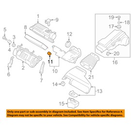 SUBARU Genuine Parts Kiyatsup Impreza S 5D Wagon XV 5-Door Wagon Part Number 16519AA090