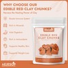 AEJESOP Edible Red Clay Chunks, 3.5oz(100g)