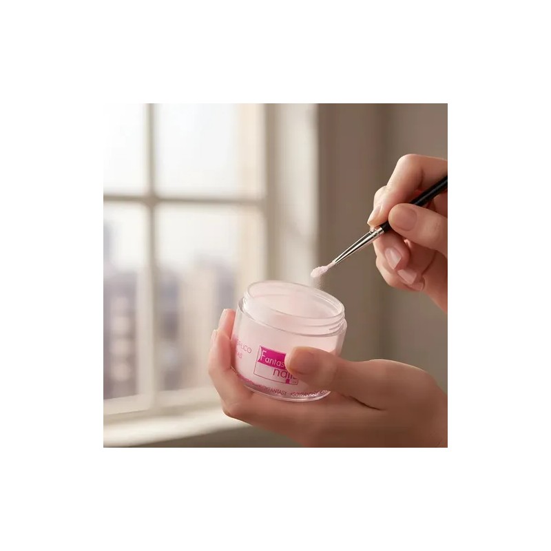Acrílico Fantasy Nails Petal Rose 4 Onzas Efecto Make-Up Uñas