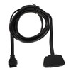 Car HUD Display OBD2 GPS Slope Meter Multifunction Overspeed Alarm
