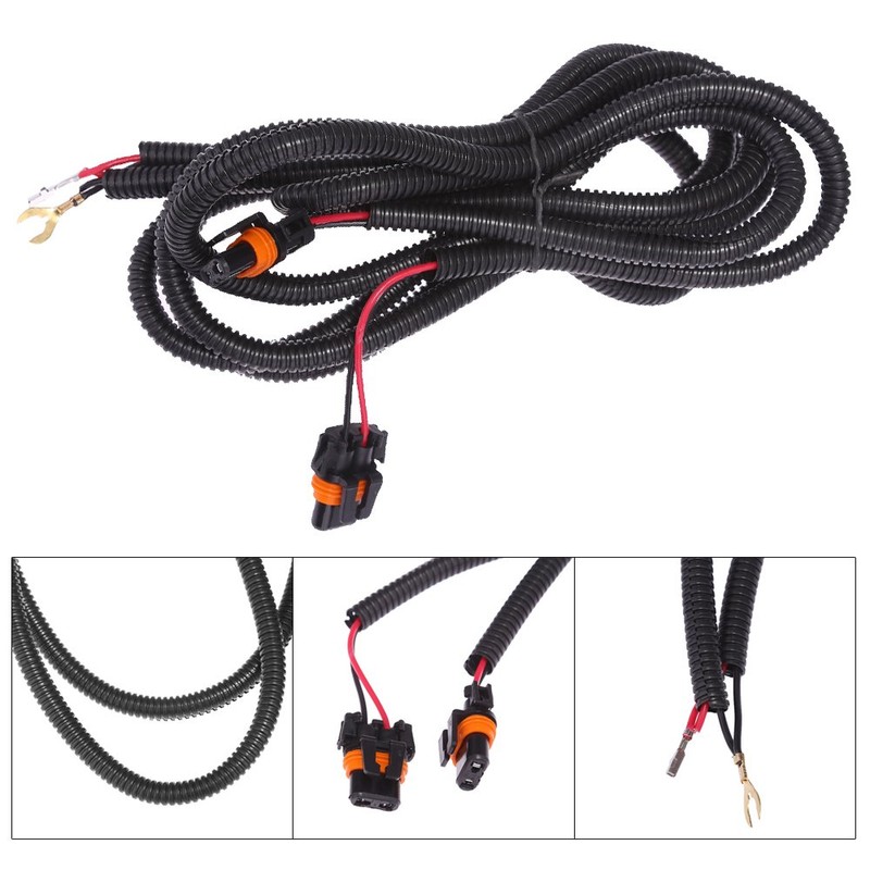 Fog Light Wiring Harness Kit Replacement for Chevy Silverado 1500