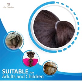 Cosy Companions Cosy Companions? 240x Clear Elastic Hair Bands, Elastic Hair Ties, Hair Band, Hair Elastic, Small Hair Bands, Clear Hair Bands, Rubber Bands For Hair, Clear Hair Elastics, Small Elastic Bands