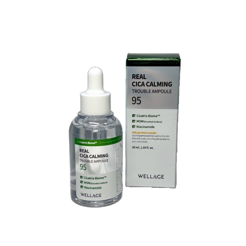Wellage 웰라쥬 리시카 카밍 95 앰플 50ml 1+1개 잡티 흔적