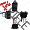 APIELE Momentary Switch Polarity Reverse 6 Pin (ON) Off (ON)