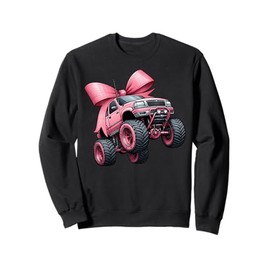 Coquette Bow Rc Truck RC Racing Remote Control Girl Mom Sweatshirt