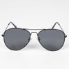 What Say Classic Teardrop Color Lens, Sunglasses, Clear Lens, Date