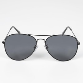 What Say Classic Teardrop Color Lens, Sunglasses, Clear Lens, Date Glasses, UV400 Men's, Women's Case, smoke/black