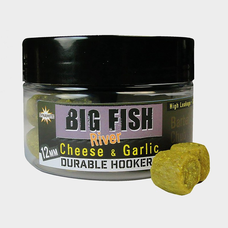 Dynamite Big Fish River Cheese & Garlic 12mm Durable Hookers