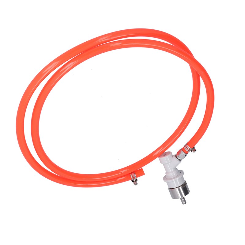 1.7M Ball Lock Beer Line Assembly with 5/16in Carbonation Cap
