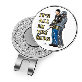 Golf Ball Marker Classic Design, Vibrant Colors Easy Identify, Magnetic Ball Markers, not Easy Loosening or Falling Off, Golf Ball Marker, Durable and Lightweight, Golf Accessories for Golfer Lovers