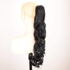 DIGUAN Claw Clip In Wavy Loose curly Synthetic Wrap Around