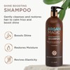 Argan Magic Shine Boosting Shampoo - Gently Cleanses and Restores