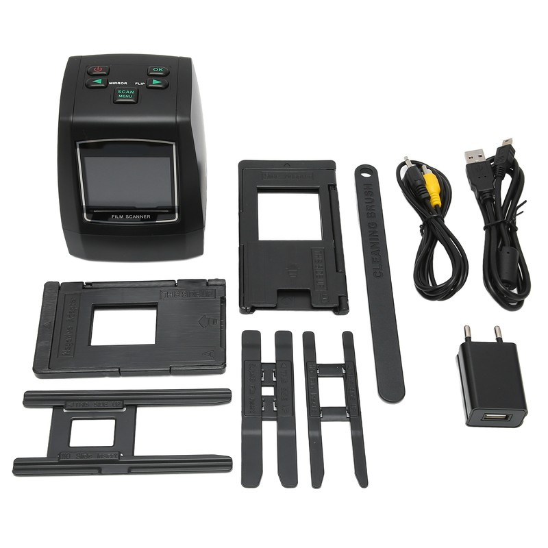 Film Scanner Digital 2.4inches Color LCD Screen Portable Picture Scanner