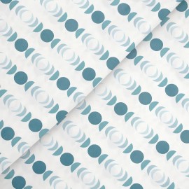 Nap- Funda Desmontable Para Cojín De Lactancia 100% Algodón Color Fases Lunares