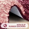 smiry Microfiber Bath Mat, 50 x 75 cm, Non-Slip Super