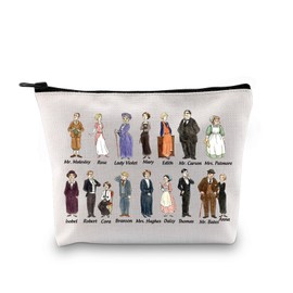 G2TUP TV Show Inspired Gift Mary Edith Makeup Bag Downton A Lover Cosmetic Bag TV Show Character Merch (Mary Edith MB)