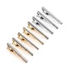 Tie Clips for Men, 8 Pcs Tie Bars Pinch Clip