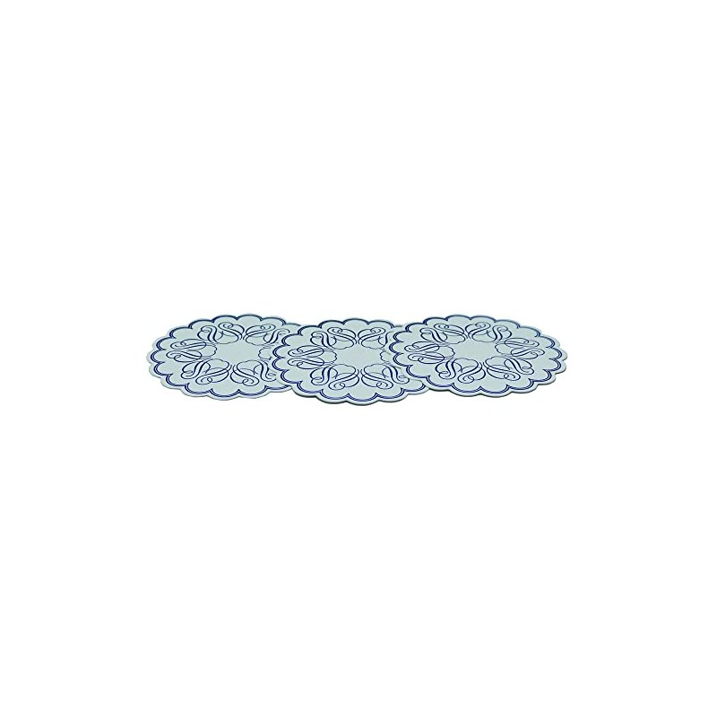 Artnap 61-0715-23 Paper Coasters, Round (Flower Style), 100 Sheets