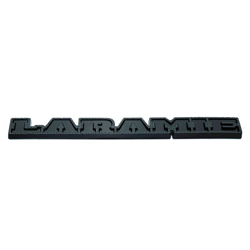 1Pc 2019 2020 Laramie Emblem 3D Badge Tailgate Rear Nameplate