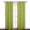 NICETOWN NICETOWN Green Blackout Curtains Window Panels, Window Treatment Thermal