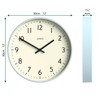 JONES CLOCKS® Studio Wall Clock | Modern Round Style |