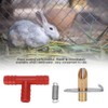 Hffheer 100PCS Rabbit Water Nipple Automatic y Drinker Poultry Water