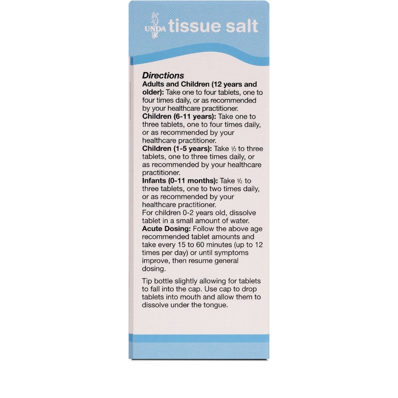 UNDA Calcarea Fluorica 6X | Homeopathic Remedy Helps Temporarily Relieve