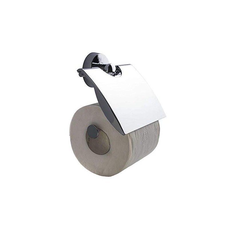 Spirella Sydney WC Paper Roll Holder (Covered) Chrome