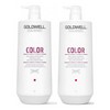 Goldwell Dualsenses Color 1 Litre Shampoo and Conditioner Bundle