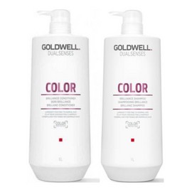Goldwell Dualsenses Color 1 Litre Shampoo and Conditioner Bundle
