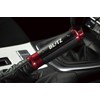 BLITZ GR86 86 BRZ Handbrake Lever, Aluminum & Leather, BLACK/RED