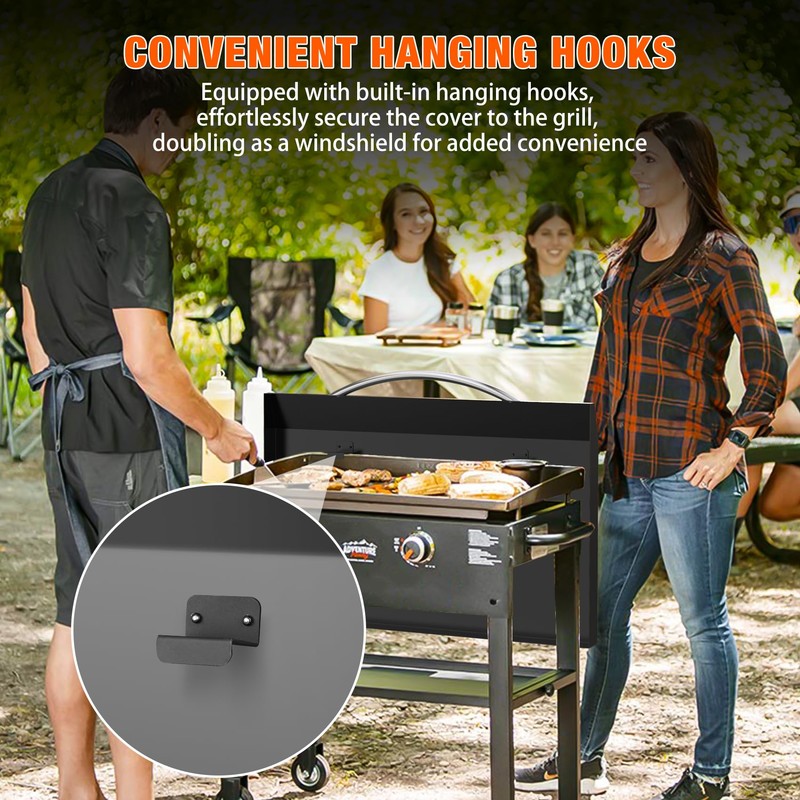 only fire Grill Cover Flat Top Cover for 28" Blackstone