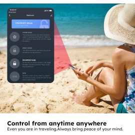 Tolviviov Smart 12 Pack Home Alarm Security System DIY Window Door Sensors new - 6 Pack Door Sensors