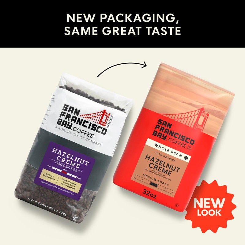 San Francisco Bay Coffee - Flavored Medium Roast Whole Bean