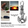 Dilwe Carving Hook, Durable Multifunctional Stainless Steel Survival Hook for