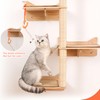 MIUZMORE Wall Mounted Cat Tree - 7 PCS Cat Wall