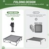 TIMBER RIDGE Elevated Outdoor Dog Bed Portable Cooling Raised Cot