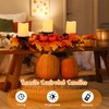 Mumufy Fall Centerpiece Thanksgiving Table Decorations Artificial Pumpkins Pine Cones