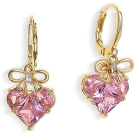 Shiny Rhinestone Earrings, Women's Earrings, Shiny Earrings for Women, Earrings Leverback Diamond Crystal Earrings Drop Wedding Fashion Jewellery, Plastic, No Gemstone